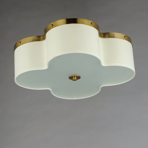 Maxim Clover 4 Light Flush Mount Model: 12244OFSBR