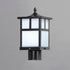 Maxim Coldwater 1 Light Outdoor Pol Post Lantern Model: 4055HOBU