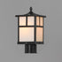 Maxim Coldwater 1 Light Outdoor Pol Post Lantern Model: 4055HOBU