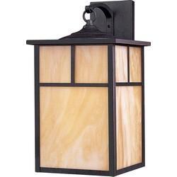 Maxim Coldwater LED E26 Coldwater LED 1 Light Outdoor Wall Lantern Model: 65054HOBU