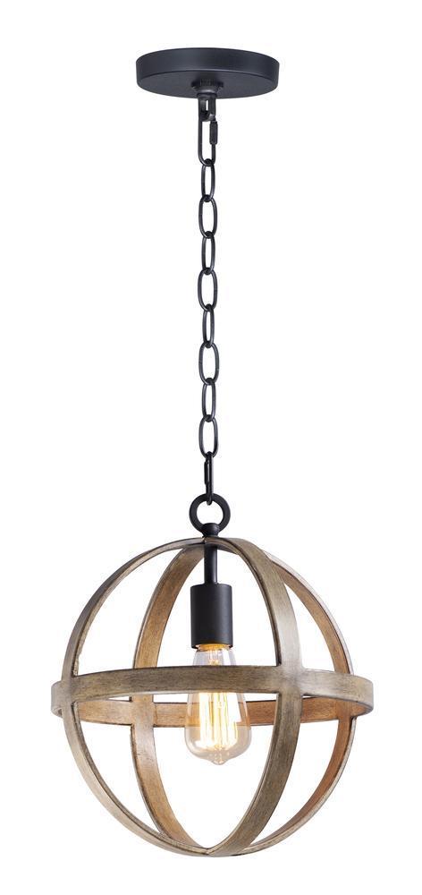 Maxim Compass Single Pendant Model: 27571APBK