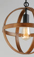 Maxim Compass Single Pendant Model: 27571APBK