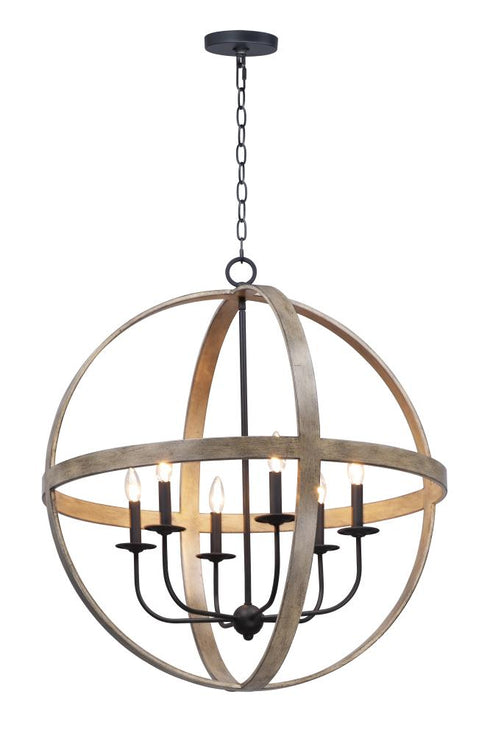 Maxim Compass Single Pendant Model: 27576APBK