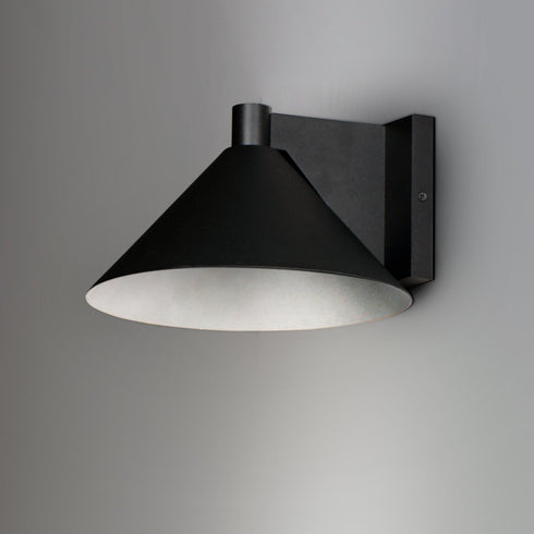Maxim Conoid LED Conoid Medium LED Outdoor Wall Sconce Model: 86141BK