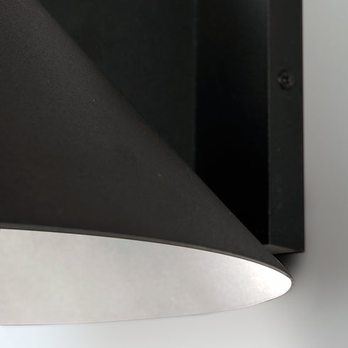 Maxim Conoid LED Conoid Medium LED Outdoor Wall Sconce Model: 86141BK