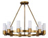 Maxim Contessa Single Tier Chandelier Model: 22419SWNAB