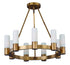 Maxim Contessa Single Tier Chandelier Model: 22418SWNAB