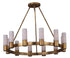 Maxim Contessa Single Tier Chandelier Model: 22419SWNAB