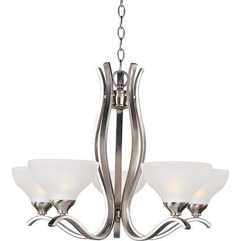 Maxim Contour Single Tier Chandelier Model: 21265FTSN