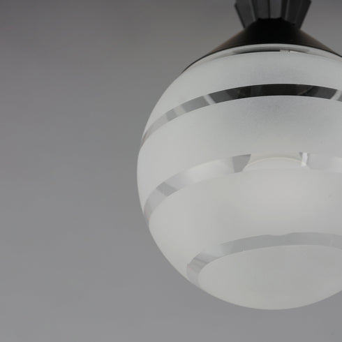 Maxim Copacabana Semi Flush Mount Model: 12441CLFTBK