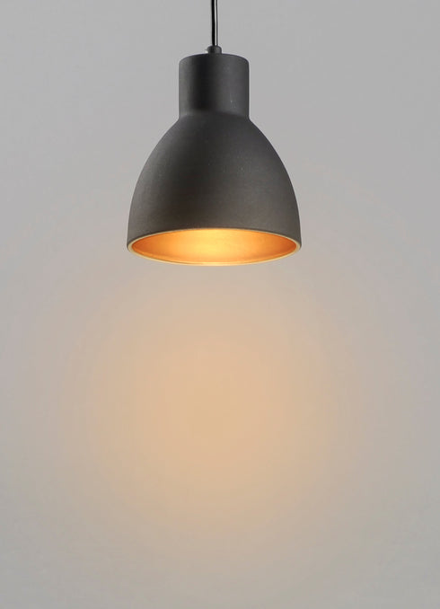 Maxim Cora Single Pendant Model: 11020BKGLD