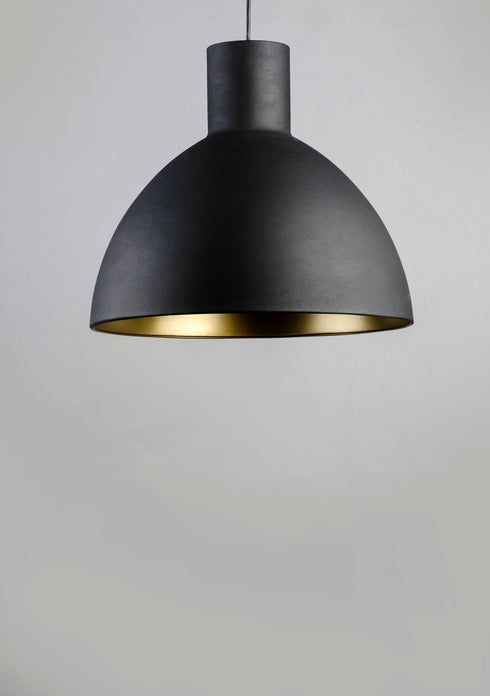 Maxim Cora Single Pendant Model: 11024BKGLD