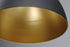Maxim Cora Single Pendant Model: 11024BKGLD