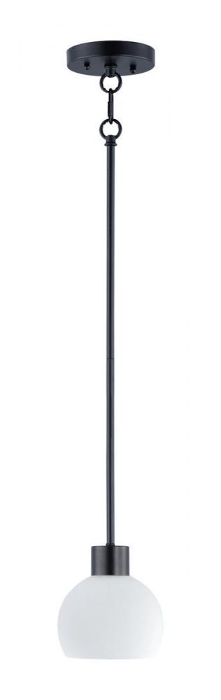 Maxim Coraline 1 Light Mini Pendant Model: 91270SWBK