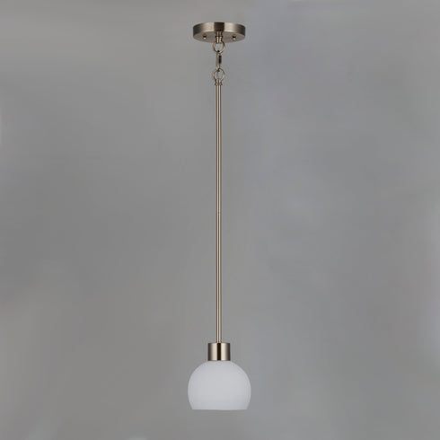 Maxim Coraline 1 Light Mini Pendant Model: 91270SWBK