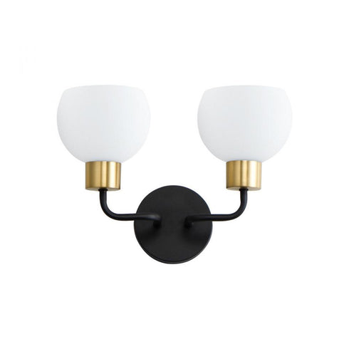 Maxim Coraline 2 Light Wall Sconce Model: 11272SWBK