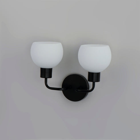 Maxim Coraline 2 Light Wall Sconce Model: 11272SWBK