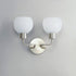 Maxim Coraline 2 Light Wall Sconce Model: 11272SWBK
