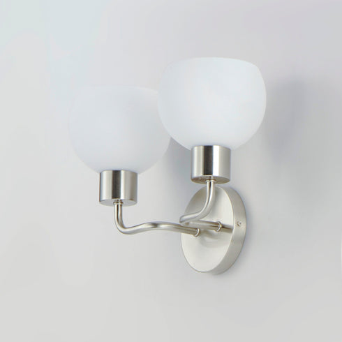Maxim Coraline 2 Light Wall Sconce Model: 11272SWBK
