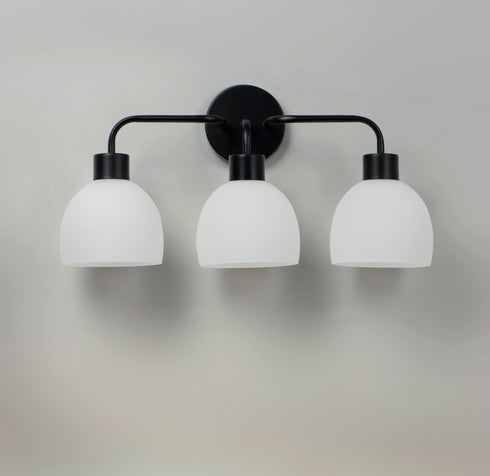 Maxim Coraline 3 Light Bath Vanity Model: 11273SWBK
