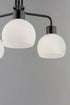 Maxim Coraline 3 Light Chandelier Model: 11276SWBK