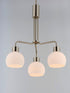 Maxim Coraline 3 Light Chandelier Model: 11276SWBK