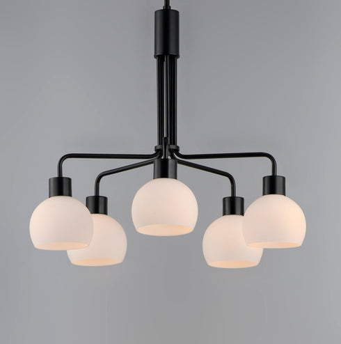 Maxim Coraline 5 Light Chandelier Model: 11277SWBK