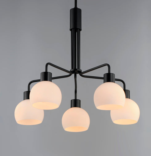 Maxim Coraline 5 Light Chandelier Model: 11277SWBK