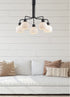 Maxim Coraline 5 Light Chandelier Model: 11277SWBK