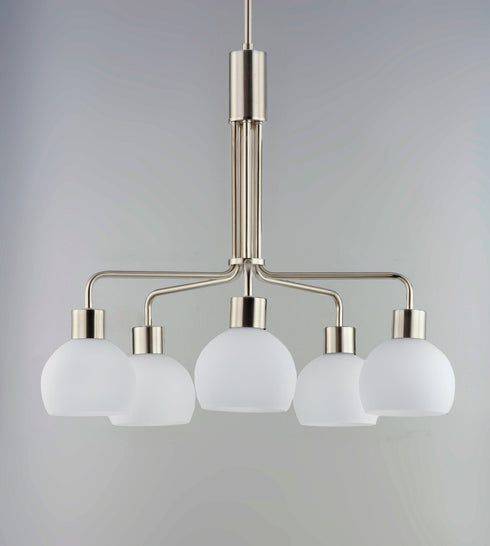 Maxim Coraline 5 Light Chandelier Model: 11277SWBK