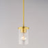 Maxim Corona 1 Light Mini Pendant Model: 90200FTBK