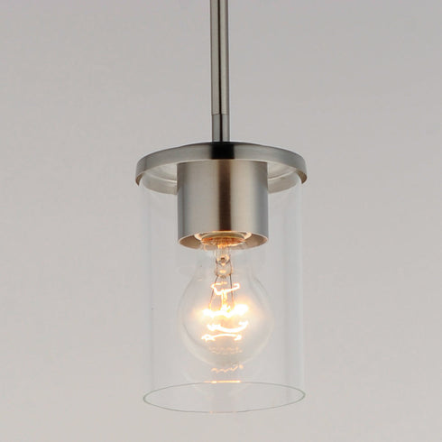 Maxim Corona 1 Light Mini Pendant Model: 90200FTBK