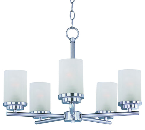 Maxim Corona Single Tier Chandelier Model: 10205FTBK