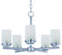 Maxim Corona Single Tier Chandelier Model: 10205FTBK