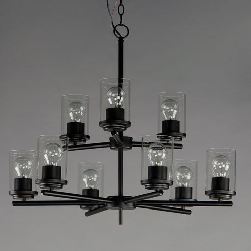 Maxim Corona Multi Tier Chandelier Model: 10206FTBK