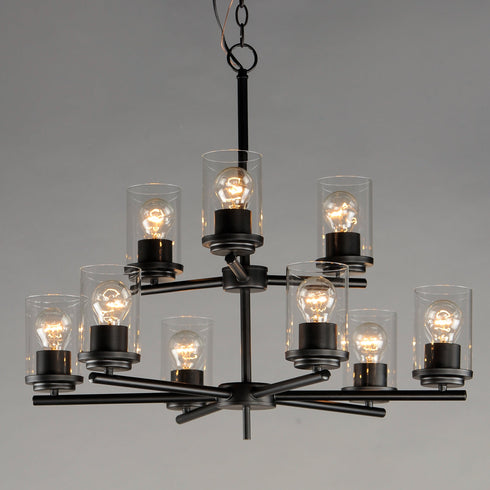 Maxim Corona Multi Tier Chandelier Model: 10206FTBK