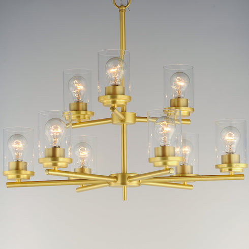 Maxim Corona Multi Tier Chandelier Model: 10206FTBK