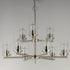 Maxim Corona Multi Tier Chandelier Model: 10206FTBK