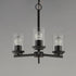 Maxim Corona Single Tier Chandelier Model: 10203FTBK