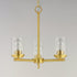 Maxim Corona Single Tier Chandelier Model: 10203FTBK