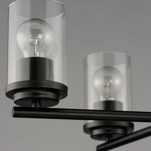Maxim Corona Single Tier Chandelier Model: 10205FTBK
