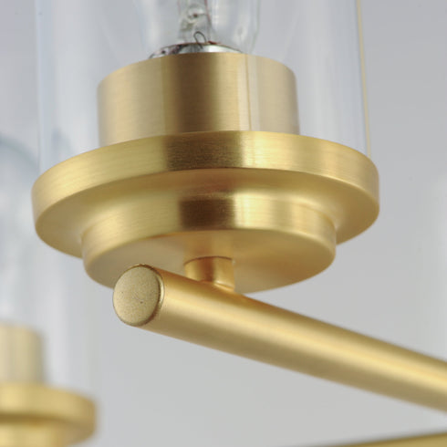 Maxim Corona Single Tier Chandelier Model: 10205FTBK
