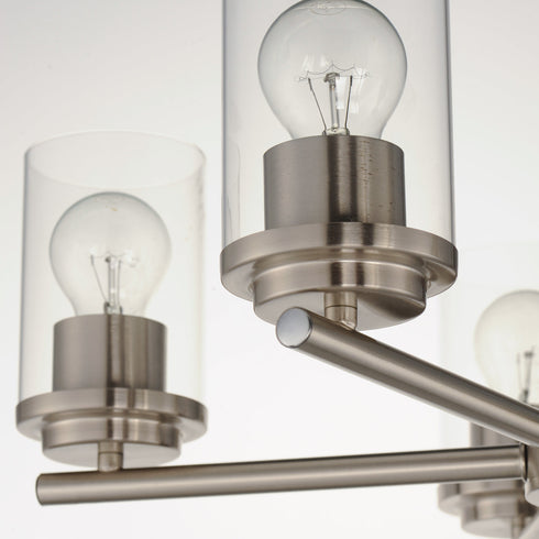 Maxim Corona Single Tier Chandelier Model: 10205FTBK