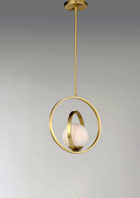 Maxim Coronet Single Pendant Model: 26052SWSBR