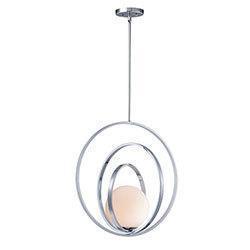 Maxim Coronet Single Pendant Model: 26054SWSBR