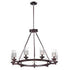 Maxim Crescendo Chandelier Model: 26327CLFTSN