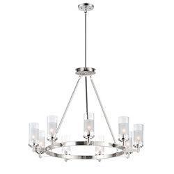 Maxim Crescendo Chandelier Model: 26327CLFTSN