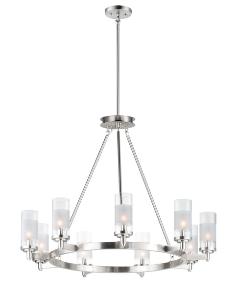 Maxim Crescendo Chandelier Model: 26327CLFTSN