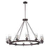 Maxim Crescendo Chandelier Model: 26329CLFTOI