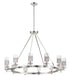 Maxim Crescendo Chandelier Model: 26329CLFTOI